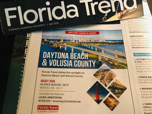 Volusia County to be featured in Florida Trend